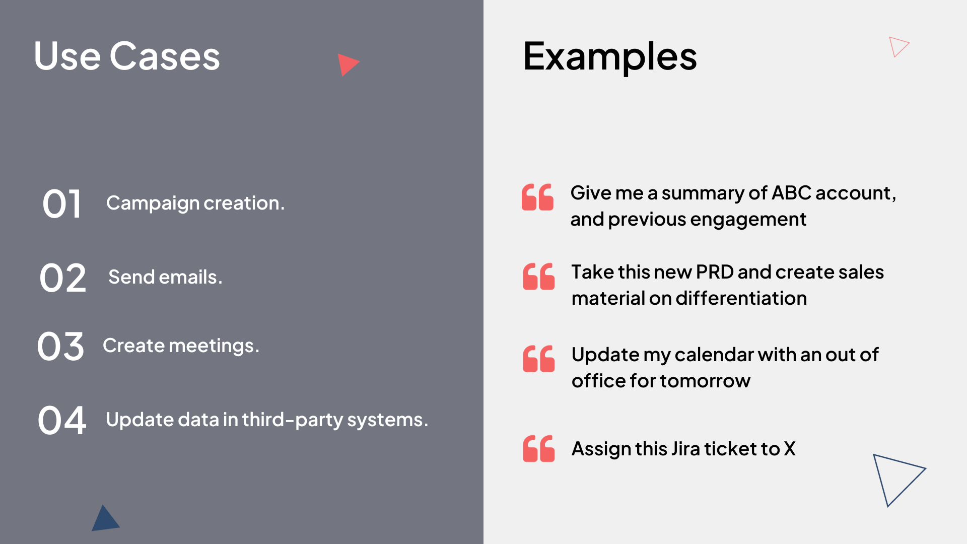 Perform Actions Example