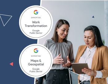 Onix Earns Google Public Sector Partner Expertise Badges for Work Transformation and Maps & Geospatial